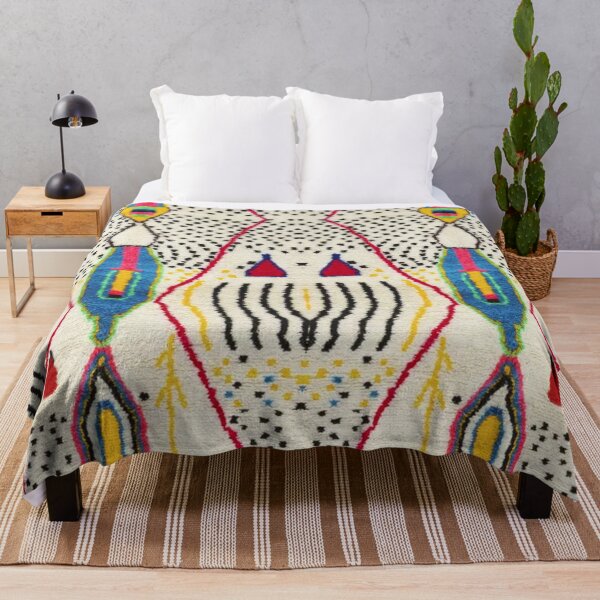 Item preview, Vintage Moroccan Berber Carpet designed and sold by SpaceBazaar.