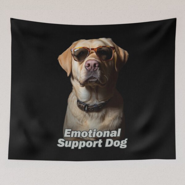 Item preview, Emotional Support Labrador designed and sold by Yogimeister.