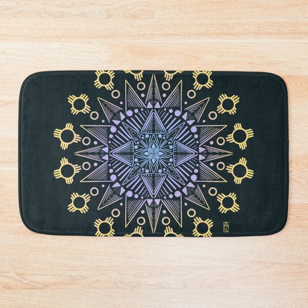 Item preview, Winter Desert - Zia Mandala (Gradient variation) designed and sold by Kara Cooper.