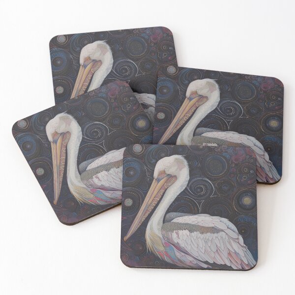 Item preview, Cosmic Pelican designed and sold by WarpWeft.