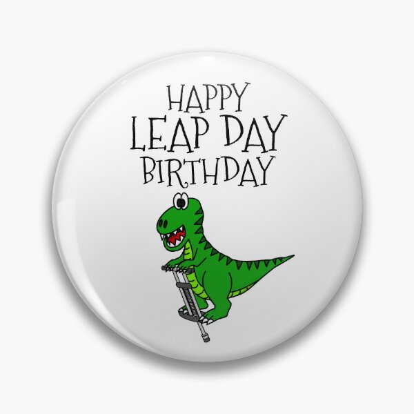 Item preview, Leap Day Birthday T-Rex Dinosaur 29th February designed and sold by doodlerob.