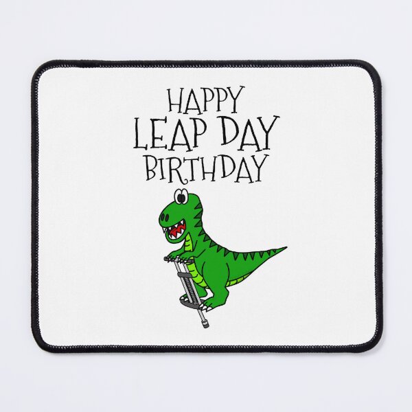 Item preview, Leap Day Birthday T-Rex Dinosaur 29th February designed and sold by doodlerob.