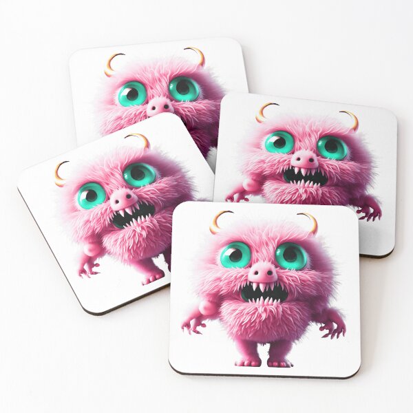 Item preview, Shaggy monster 6 designed and sold by LittleWorldShop.