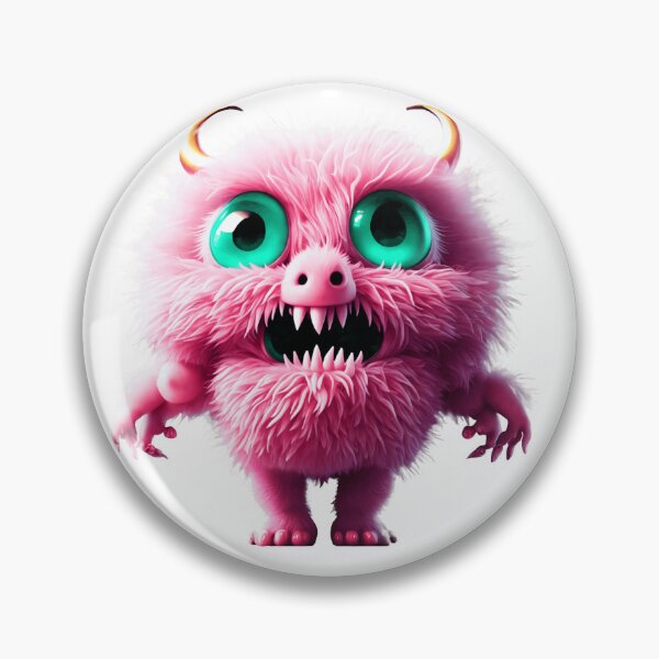 Item preview, Shaggy monster 6 designed and sold by LittleWorldShop.