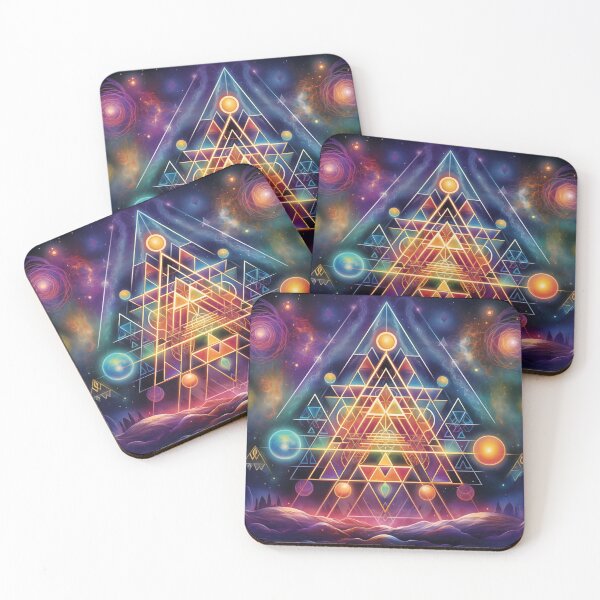 Item preview, Astral Alignment - Sacred Geometry Artwork designed and sold by pooshda.