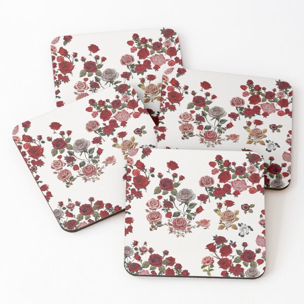 Item preview, Rose Garden (White) designed and sold by Moth-and-Sons.