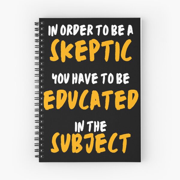 Item preview, skeptic - educated in the subject designed and sold by onum2018.