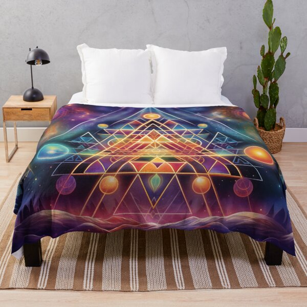 Item preview, Astral Alignment - Sacred Geometry Artwork designed and sold by pooshda.