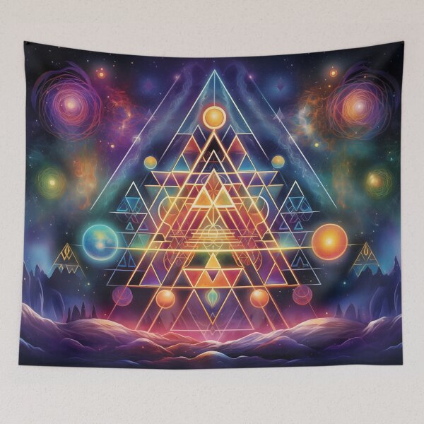 Item preview, Astral Alignment - Sacred Geometry Artwork designed and sold by pooshda.
