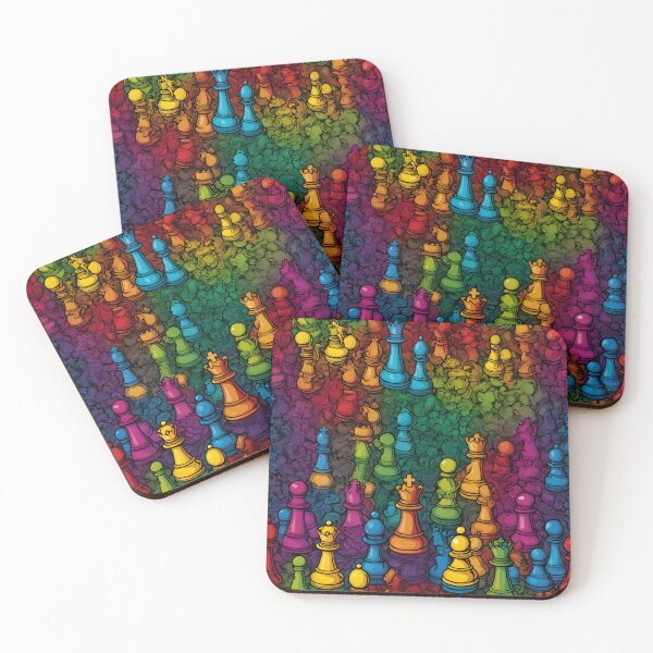 Item preview, Rainbow Chess Carnival Tee designed and sold by WAUZ.