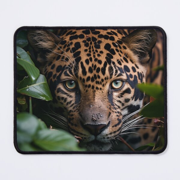 Item preview, Jaguar Blue Eyes in Jungle Beautiful Animal designed and sold by SayItWithYours.