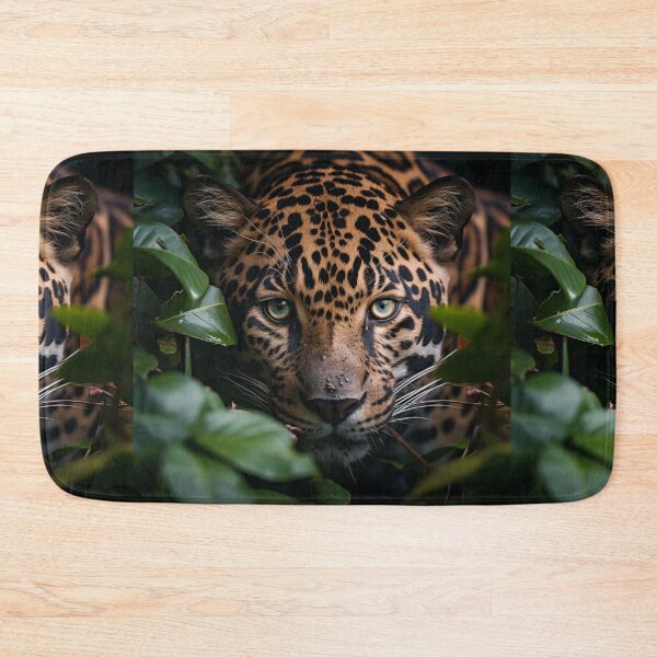 Item preview, Jaguar Blue Eyes in Jungle Beautiful Animal designed and sold by SayItWithYours.