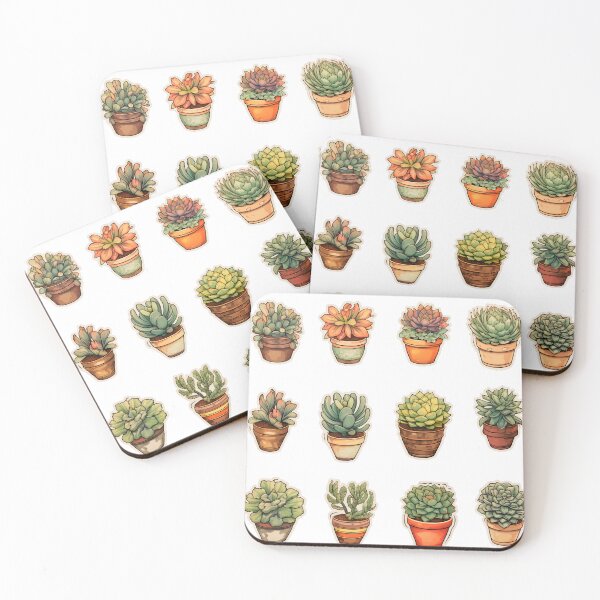 Item preview,  Succulents designed and sold by tasiawatercolor.