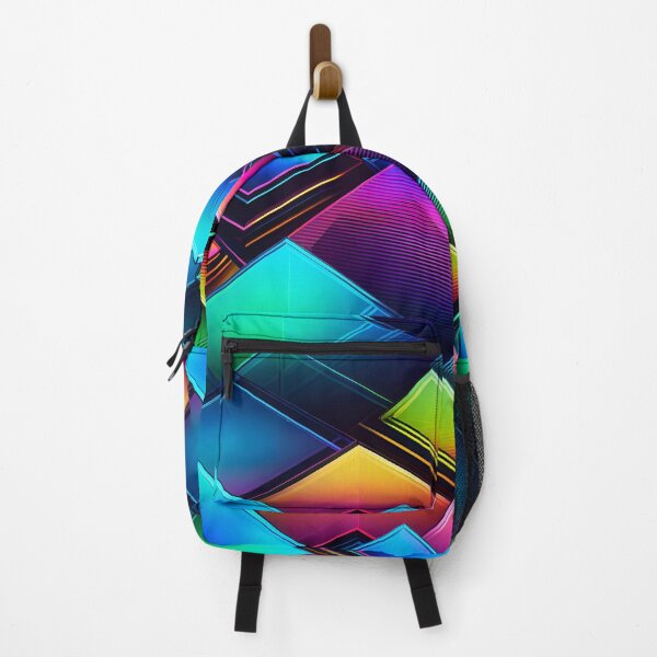 Artikelvorschau, Abstract Geometric Rainbow Glass Pattern entworfen und verkauft von TheArtOfPat.