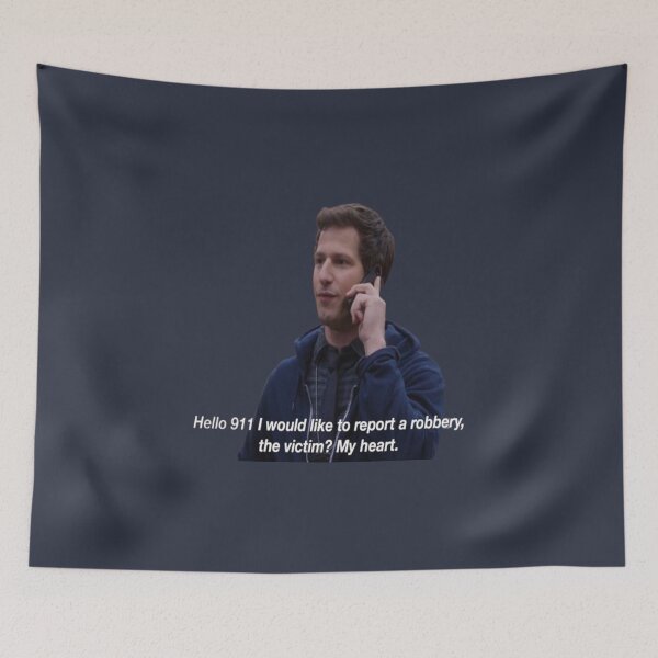 Item preview, Hello, 911?- Jake Peralta (B99) designed and sold by Meraki-lavi.
