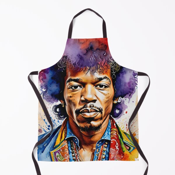 Item preview, Jimmi Hendrix Portrait Painting Art designed and sold by Delemore Art.