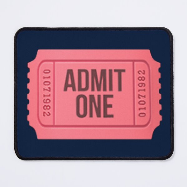 Item preview, Admit One Ticket Emoji designed and sold by Popular-Gifts.