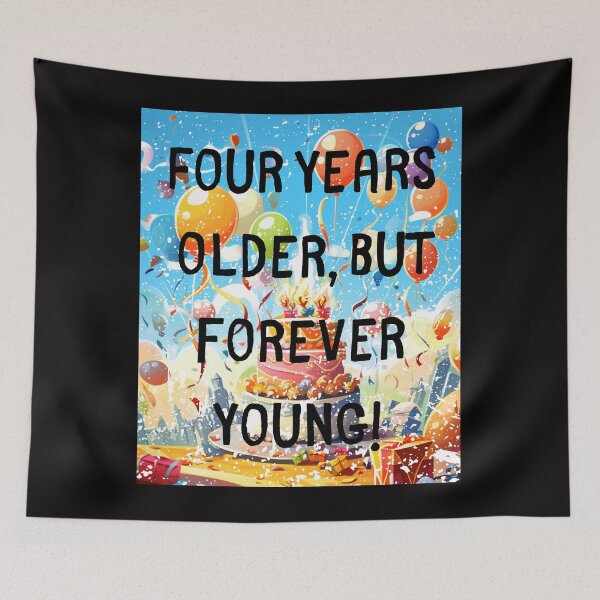 Item preview, Four years older, but forever young! Born On The Leap Day February 29Th designed and sold by LuNkyRose.