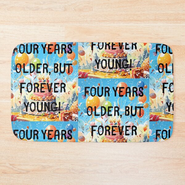Item preview, Four years older, but forever young! Born On The Leap Day February 29Th designed and sold by LuNkyRose.