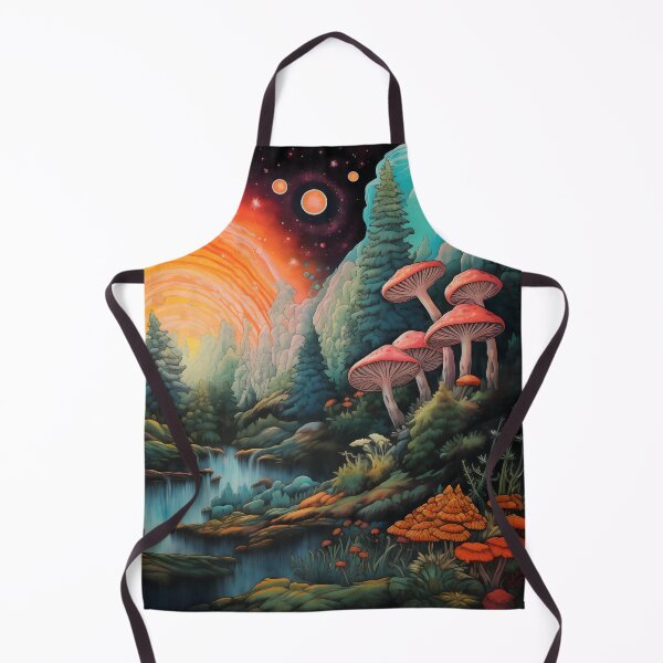 Item preview, Forest of Dreams - Mythical Mushroom Tapestry Art designed and sold by pooshda.