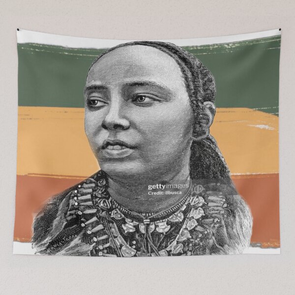 Item preview, Empress Taitu X Fano designed and sold by Vintage Amharic Shop.