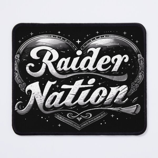 Item preview, Raider Nation Heart` designed and sold by My Team Designs.