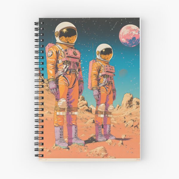 Item preview, Brightly-Suited Explorers on Distant Shores designed and sold by Retro Type.