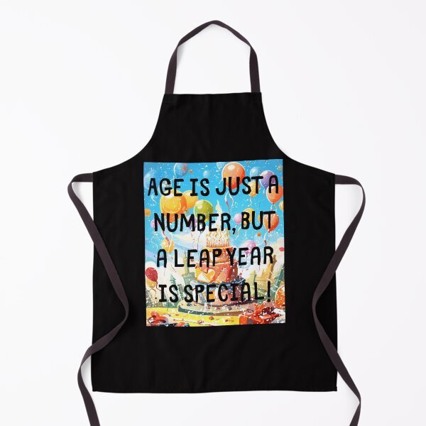 Item preview, Age is just a number, but a leap year is special! Born On The Leap Day February 29Th designed and sold by LuNkyRose.