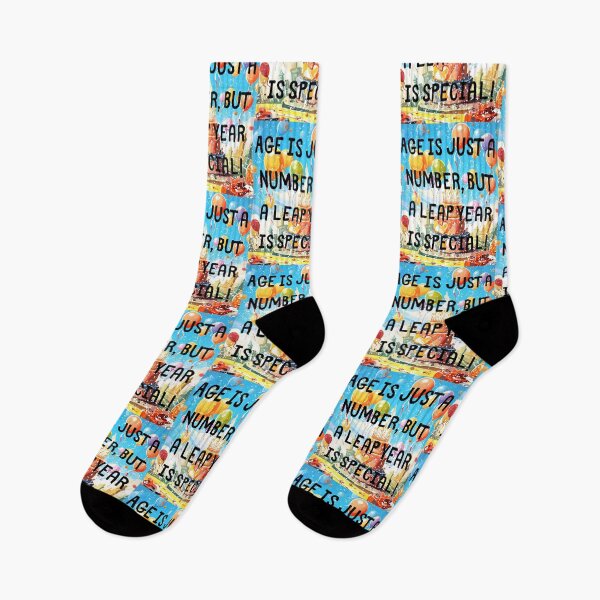 Item preview, Age is just a number, but a leap year is special! Born On The Leap Day February 29Th designed and sold by LuNkyRose.