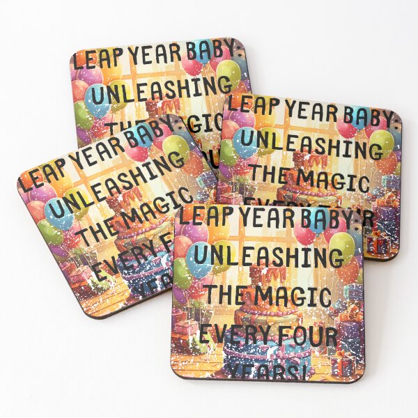 Item preview, Leap year baby: Unleashing the magic every four years!Born On The Leap Day February 29Th designed and sold by LuNkyRose.