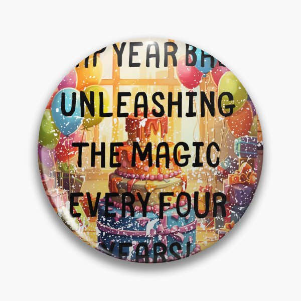 Item preview, Leap year baby: Unleashing the magic every four years!Born On The Leap Day February 29Th designed and sold by LuNkyRose.