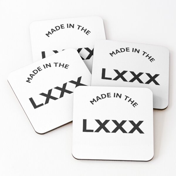 Item preview, Made In The LXXX  80's In Roman Numerals    designed and sold by clecticuk.