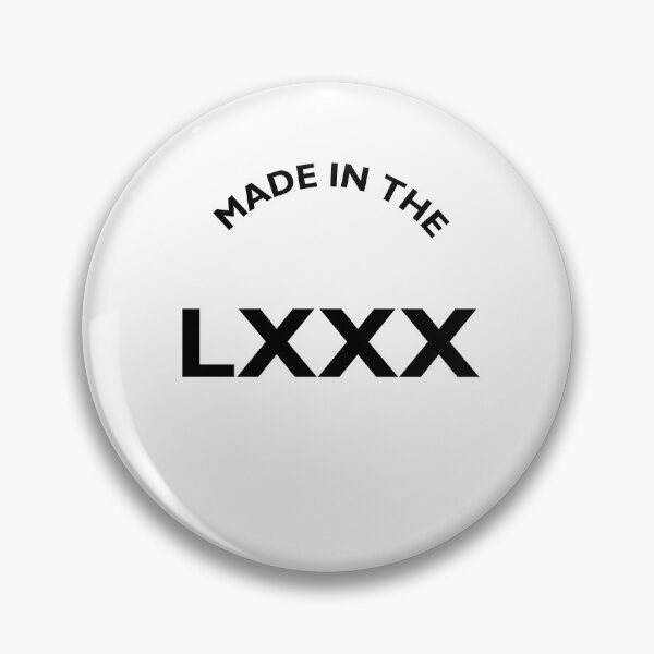 Item preview, Made In The LXXX  80's In Roman Numerals    designed and sold by clecticuk.