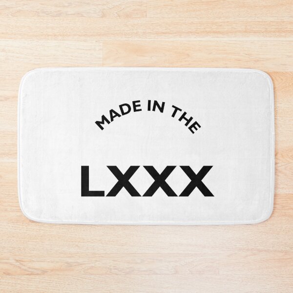 Item preview, Made In The LXXX  80's In Roman Numerals    designed and sold by clecticuk.