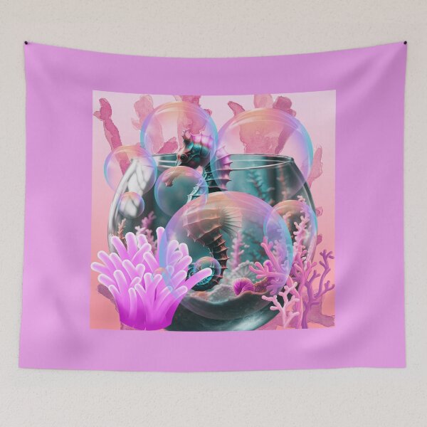 Item preview, Pink Coral Seahorse designed and sold by SLDB.