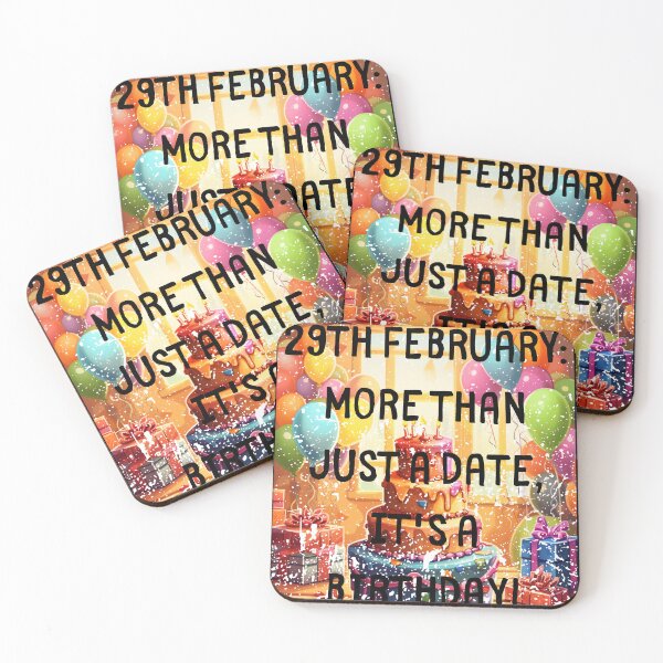 Item preview, 29th February: More than just a date, it's a birthday! Born On The Leap Day February 29Th designed and sold by LuNkyRose.