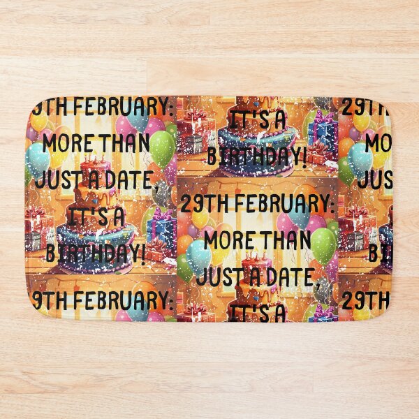 Item preview, 29th February: More than just a date, it's a birthday! Born On The Leap Day February 29Th designed and sold by LuNkyRose.