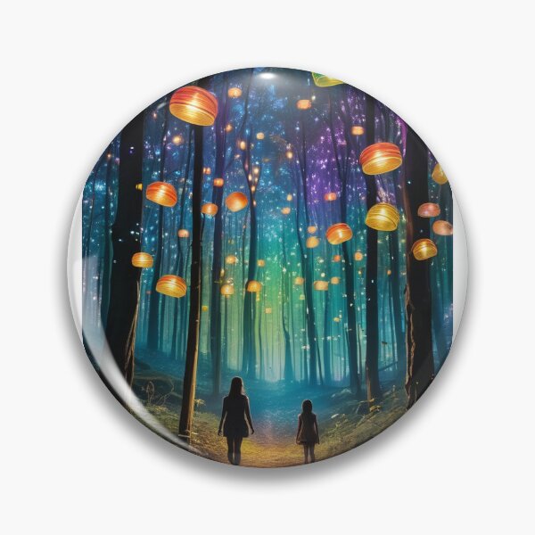 Item preview, whimsical forest designed and sold by NYXARTStudio.
