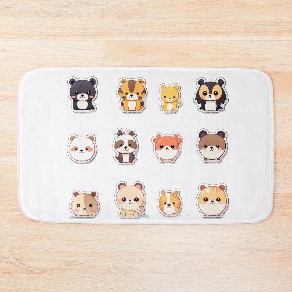 Item preview, Kawaii animals designed and sold by tasiawatercolor.