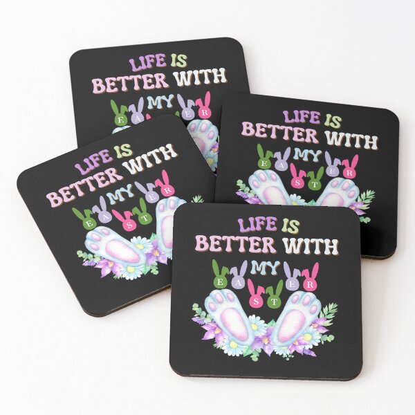 Item preview, Life is Better with My Easter, Custom Bunny Kids Name Easter Shirt, Easter Egg Shirt, Bunnies Easter Shirt Multicolor designed and sold by Miumed.