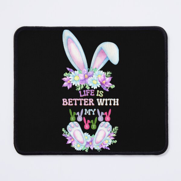 Item preview, Life is Better with My Easter, Custom Bunny Kids Name Easter Shirt, Easter Egg Shirt, Bunnies Easter Shirt Multicolor designed and sold by Miumed.