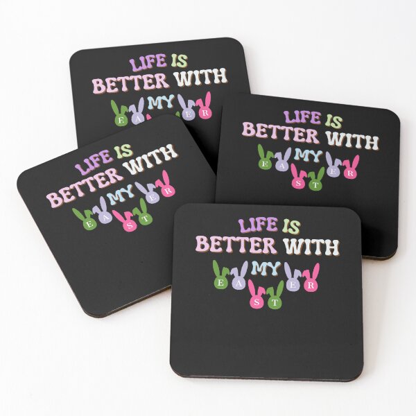 Item preview, Life is Better with My Easter, Custom Bunny Kids Name Easter Shirt, Easter Egg Shirt, Bunnies Easter Shirt Multicolor designed and sold by Miumed.