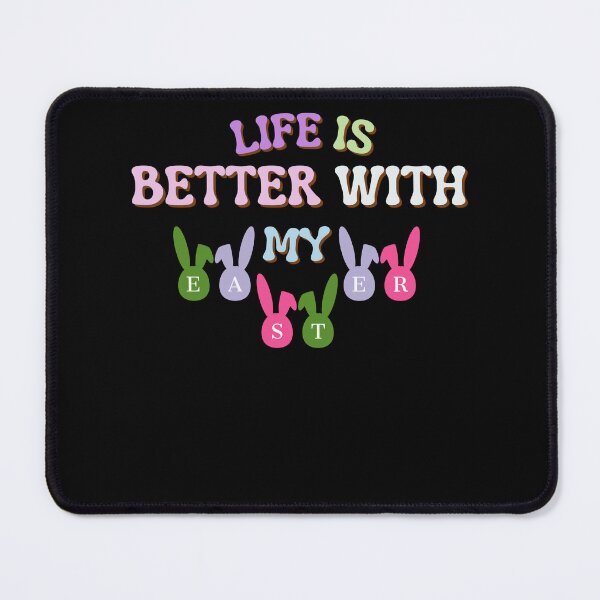 Item preview, Life is Better with My Easter, Custom Bunny Kids Name Easter Shirt, Easter Egg Shirt, Bunnies Easter Shirt Multicolor designed and sold by Miumed.
