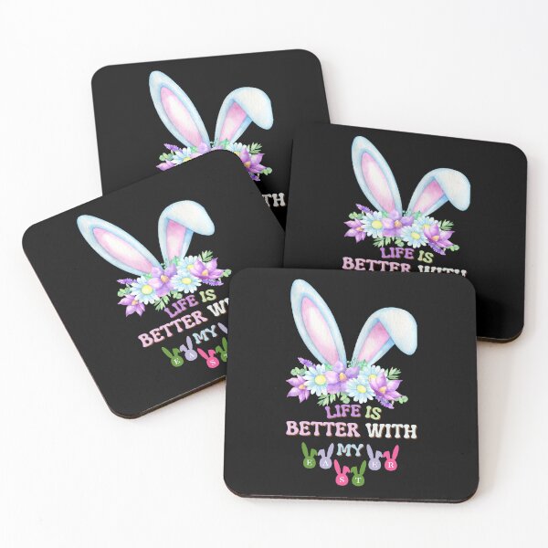 Item preview, Life is Better with My Easter, Custom Bunny Kids Name Easter Shirt, Easter Egg Shirt, Bunnies Easter Shirt Multicolor designed and sold by Miumed.
