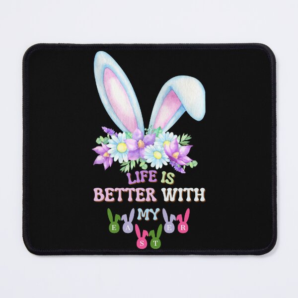 Item preview, Life is Better with My Easter, Custom Bunny Kids Name Easter Shirt, Easter Egg Shirt, Bunnies Easter Shirt Multicolor designed and sold by Miumed.