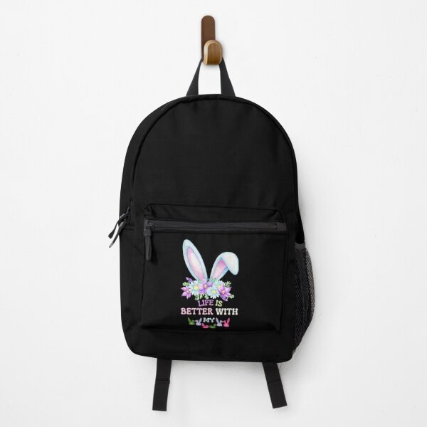 Item preview, Life is Better with My Easter, Custom Bunny Kids Name Easter Shirt, Easter Egg Shirt, Bunnies Easter Shirt Multicolor designed and sold by Miumed.