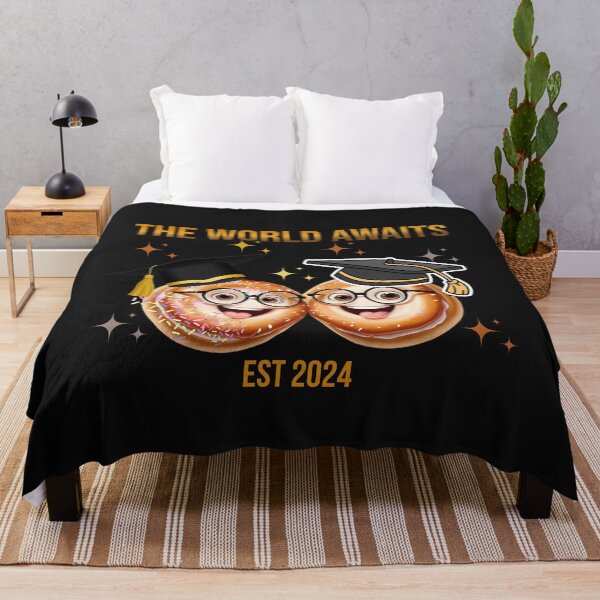 Item preview, Funny Donuts Graduation Est 2024 The World Awaits designed and sold by Oz64.