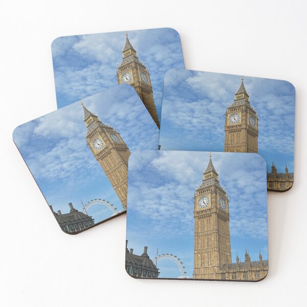 Item preview, Big Ben and London Eye designed and sold by artpopnicole.