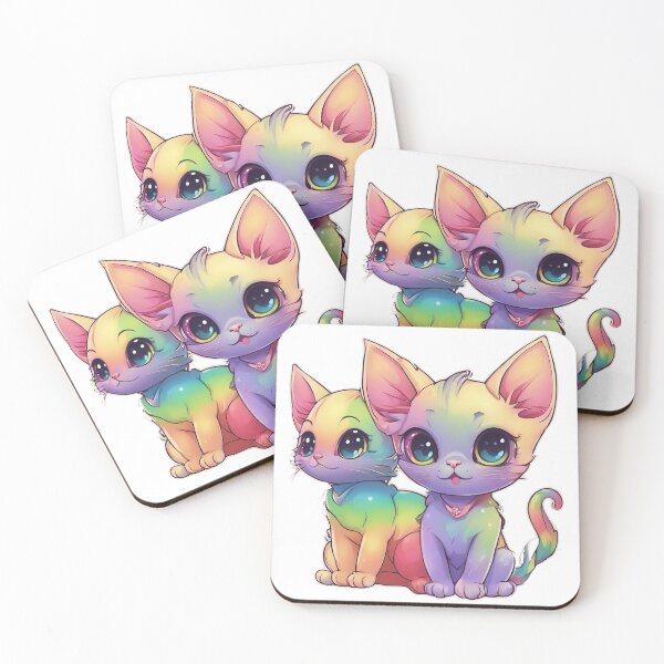 Item preview, Prismatic Purrfection designed and sold by kneilingprints.
