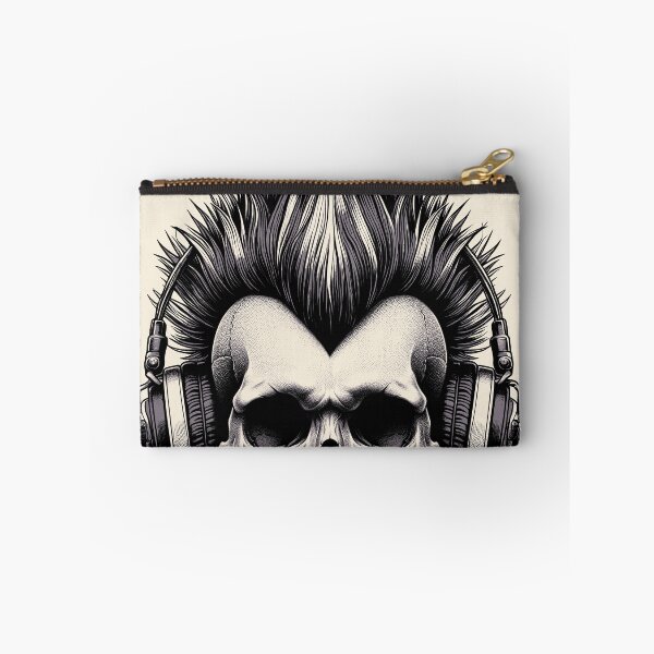 Item preview, Skull wearing Headphones #21 designed and sold by elektronen.